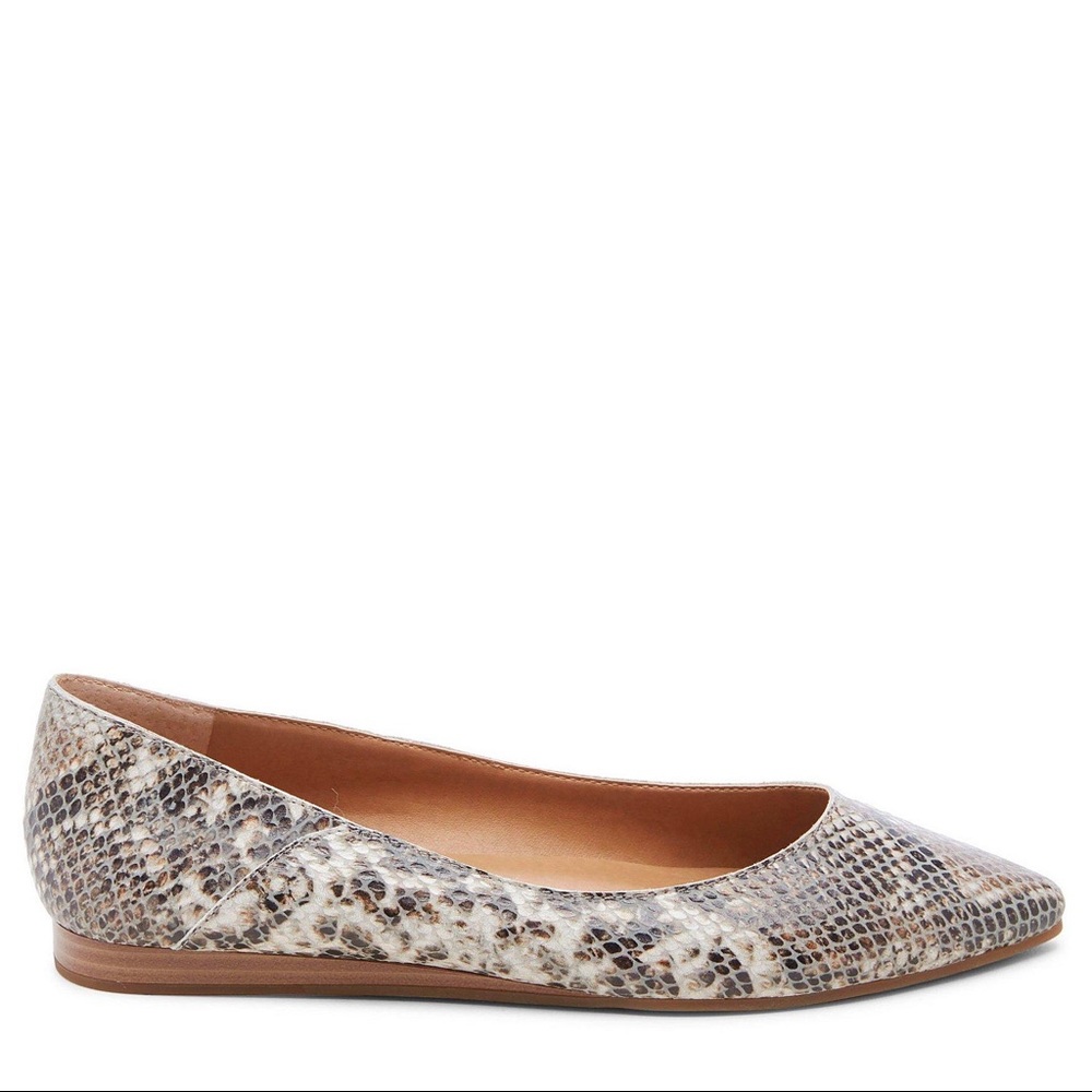 Lucky BrandBylando Snake Print Leather Slip Ons - Picture 1 of 8